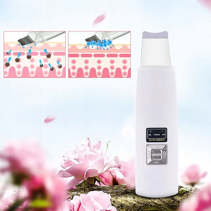 Gezichtsreiniger - cavitatie peeling - ultrasoon - 5W