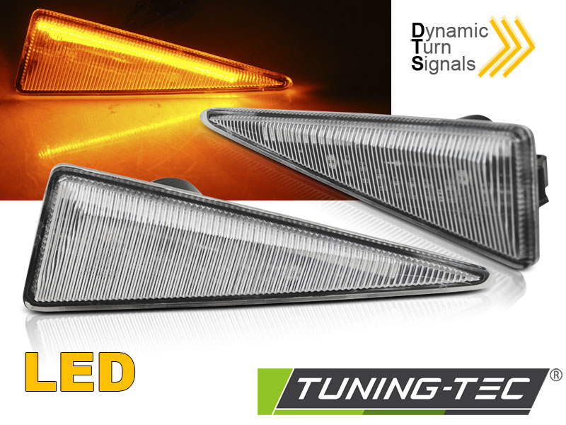 Zijkant knipperlichten RENAULT MEGANE MK2/ SCENIC - WIT LED
