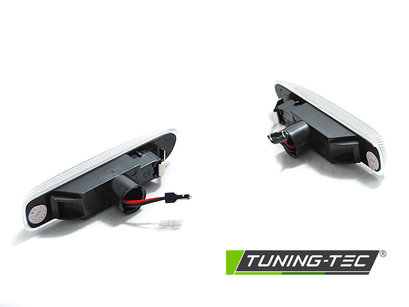 Zijkant knipperlichten geschikt voor BMW E46 - CHROOM LED