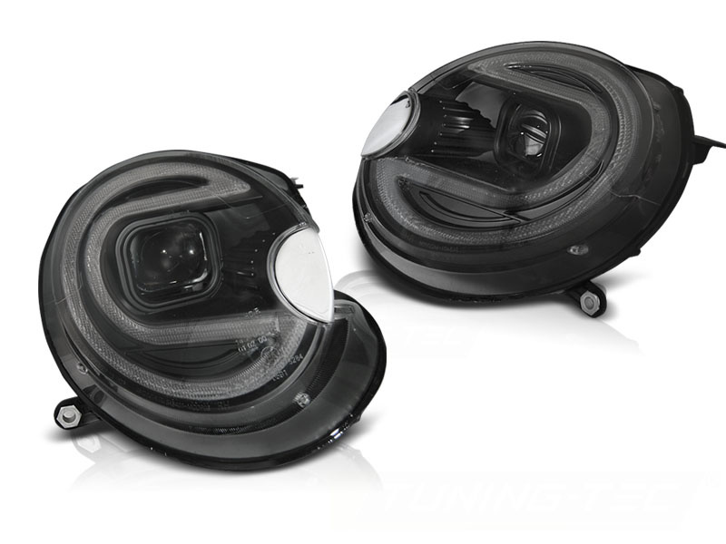 Koplampen BMW MINI (COOPER) 2006-2014 - ZWART LED