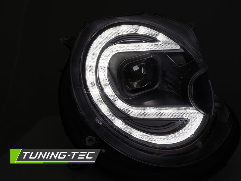 Koplampen BMW MINI (COOPER) 2006-2014 - ZWART LED