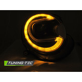 Koplampen geschikt voor BMW MINI (COOPER) 2006-2014 - ZWART LED