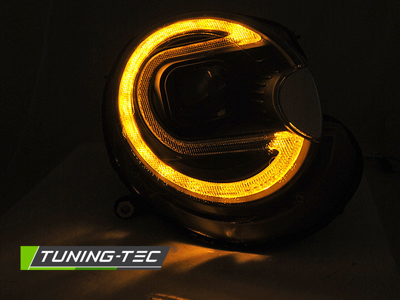 Koplampen BMW MINI (COOPER) 2006-2014 - ZWART LED