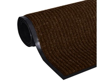 Deurmat - droogloopmat - inloopmat - 80 x 120 cm - bruin