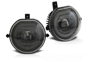 Mistlampen BMW MINI COOPER F55 / F56 / F54 / F57 - ZWART LED DRL