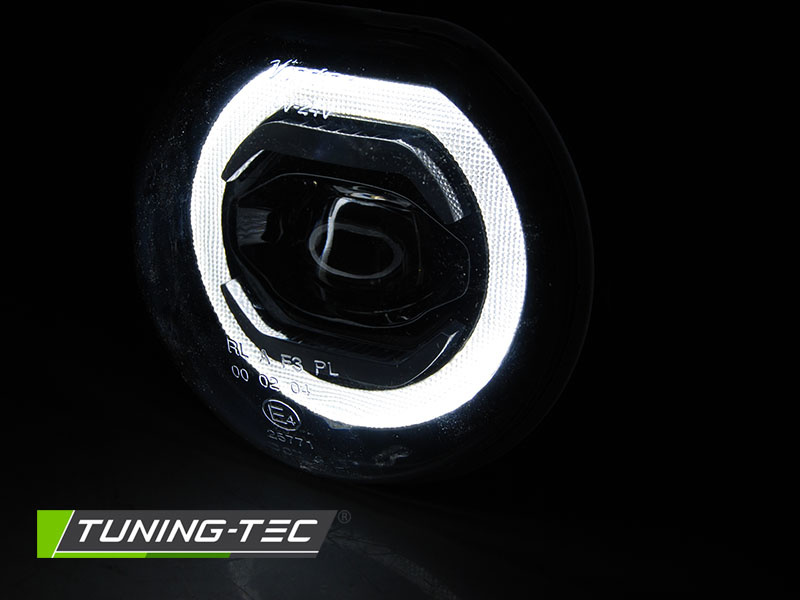 Mistlampen BMW MINI COOPER F55 / F56 / F54 / F57 - ZWART LED DRL