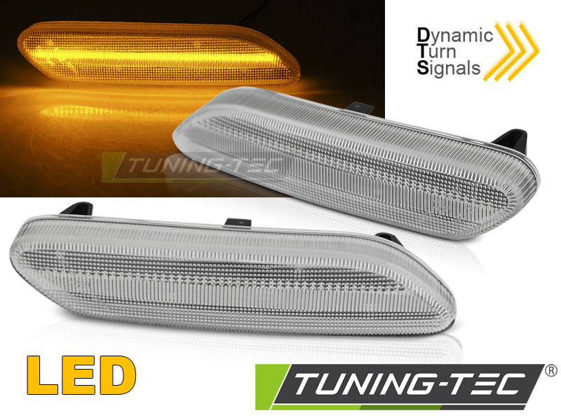 Zijkant knipperlichten MINI COOPER R60 / R61 COUNTRYMAN 2010-2016 - WIT LED