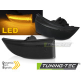 Knipperlichten spiegel geschikt voor RENAULT SCENIC III 09-15 / MEGANE III 08-16 SMOKE LED