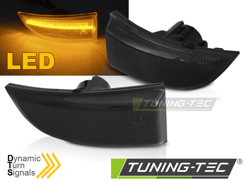 Knipperlichten spiegel RENAULT SCENIC III 09-15 / MEGANE III 08-16 SMOKE LED