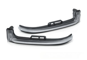 Knipperlichten spiegel geschikt voor PEUGEOT 3008 16- / 5008 17- WIT LED