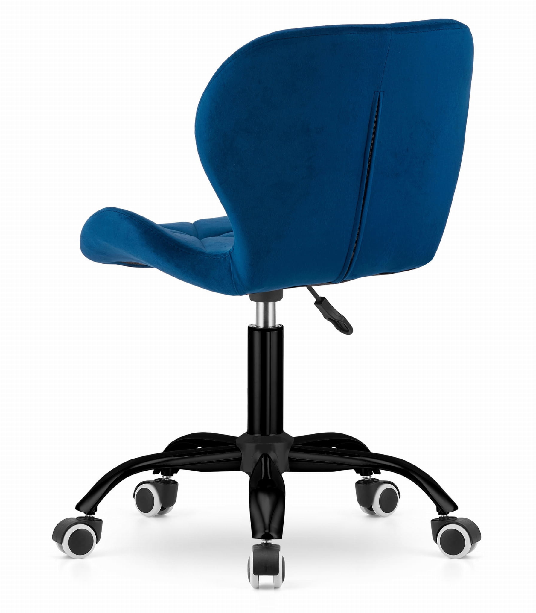 Bureaustoel NOTO - ergonomisch - velours - blauw