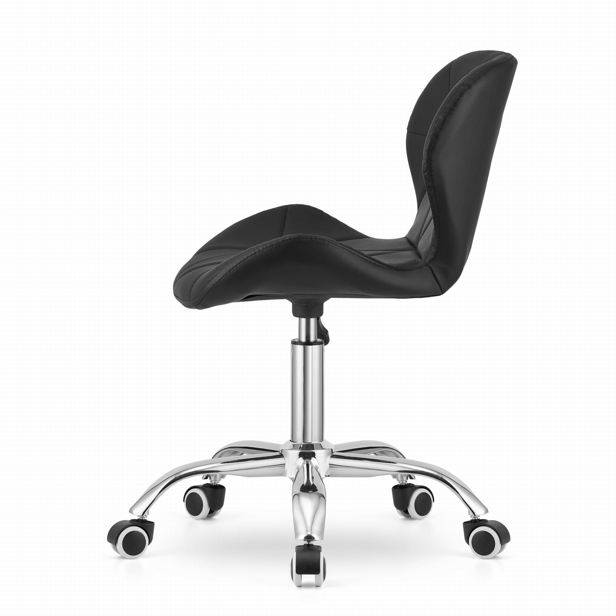 Bureaustoel AVOLA - ergonomisch - ECO-leer - zwart
