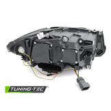 Koplampen Xenon geschikt voor BMW F10/F11 LCI 13-16 ANGEL EYES LED CHROOM