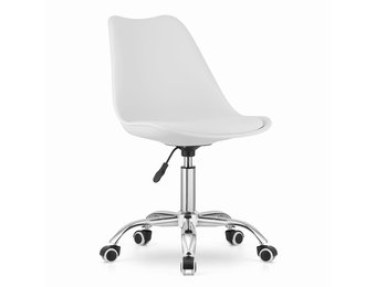 Burostoel ALBA - draaistoel - in hoogte verstelbaar - wit