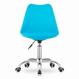 Burostoel ALBA - draaistoel - in hoogte verstelbaar - blauw