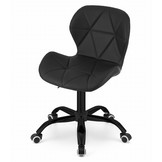 Bureaustoel NOTO - ergonomisch - eco-leer - zwart