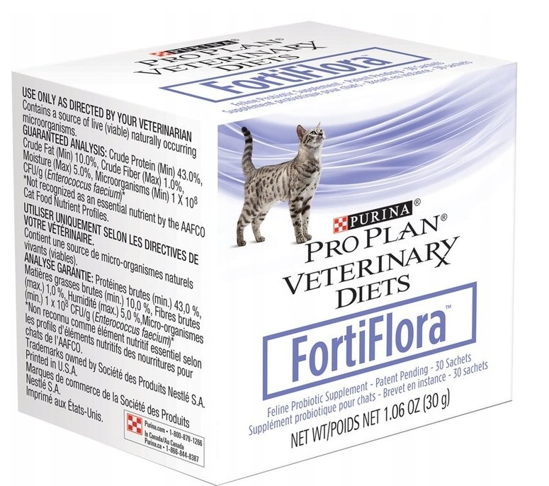 Purina Pro Plan FortiFlora - probiotica kat - 30x1g