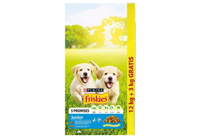 Friskies Junior hondenvoer - puppy brokken - 12+3kg