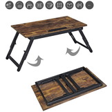 Laptoptafel - schoottafel - industrieel - verstelbaar