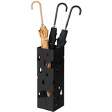 Paraplubak - paraplu houder - 15,5 x 49 cm - druppel - zwart