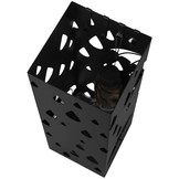 Paraplubak - paraplu houder - 15,5 x 49 cm - druppel - zwart