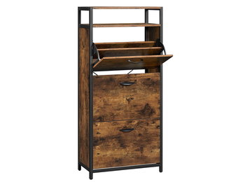 Schoenenkast - industrieel - 6 schappen - 60x30x130 cm