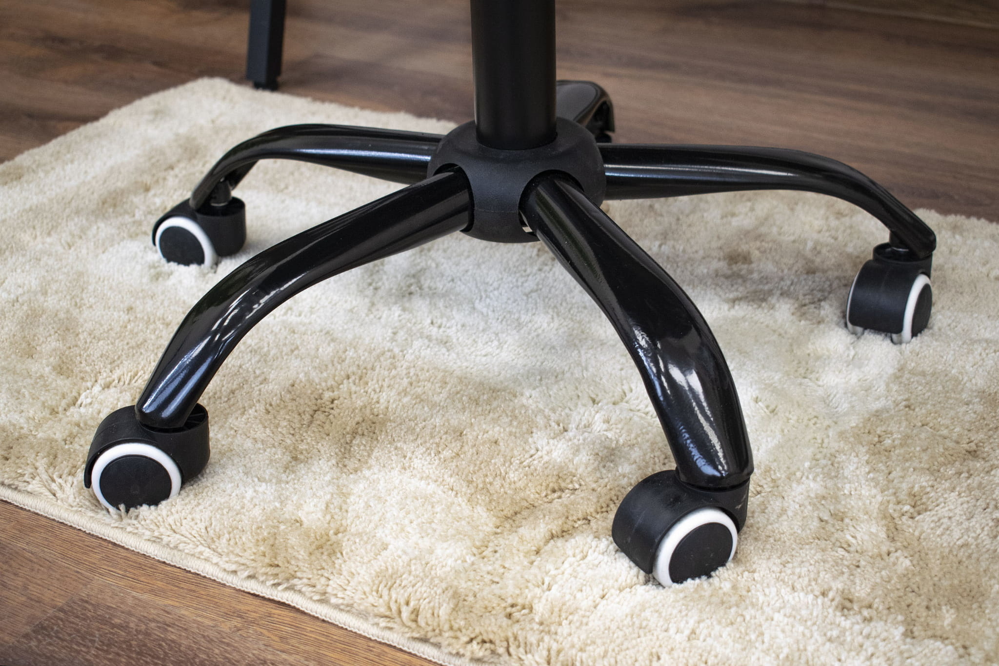 Velvet bureaustoel NOTO - draaifauteuil - donkergrijs