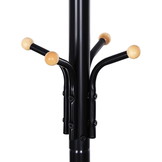 Staande kapstok - 44x44x182 cm - zwart