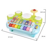 Kinderpiano - baby piano met drums - 38x28x19 cm