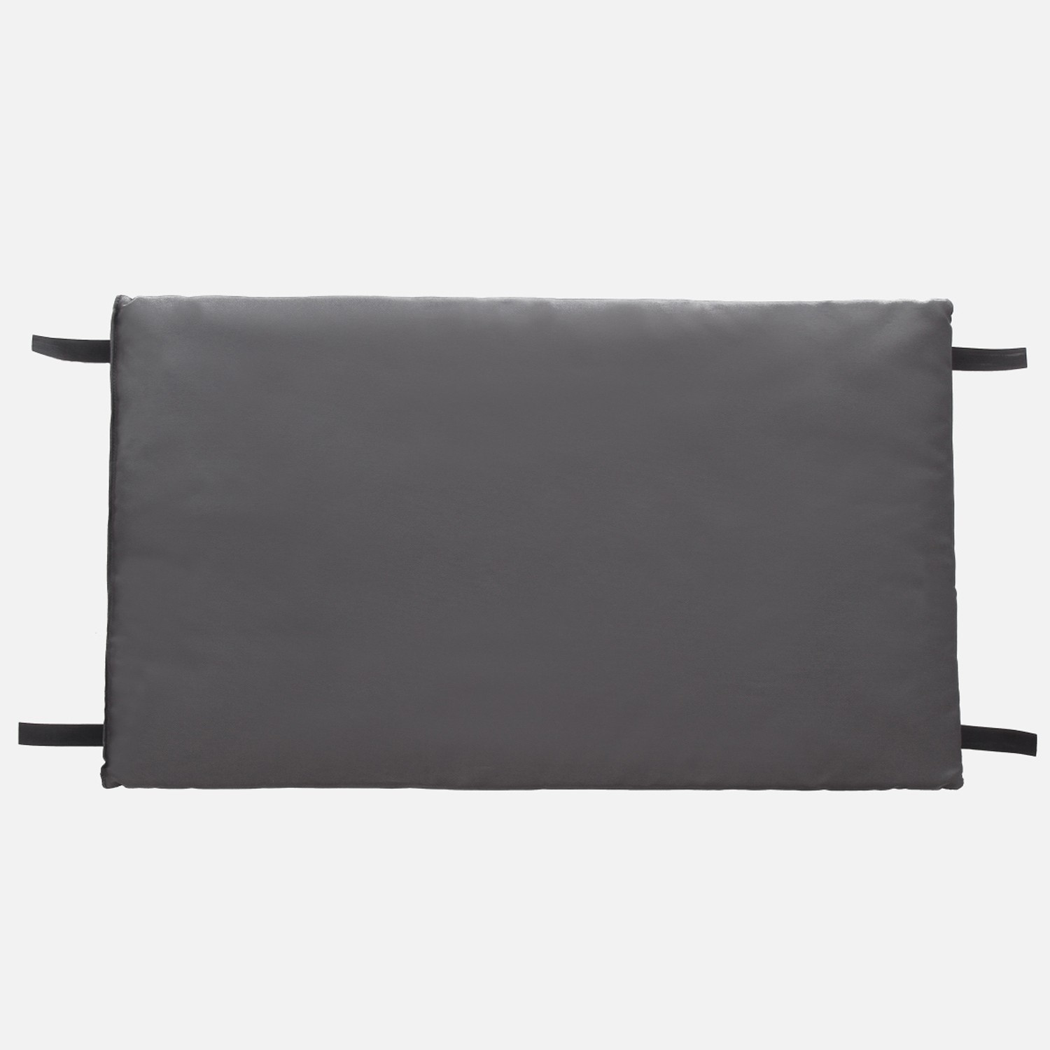 Reiswieg - campingbedje - met matras - 122x60x76 cm - grijs