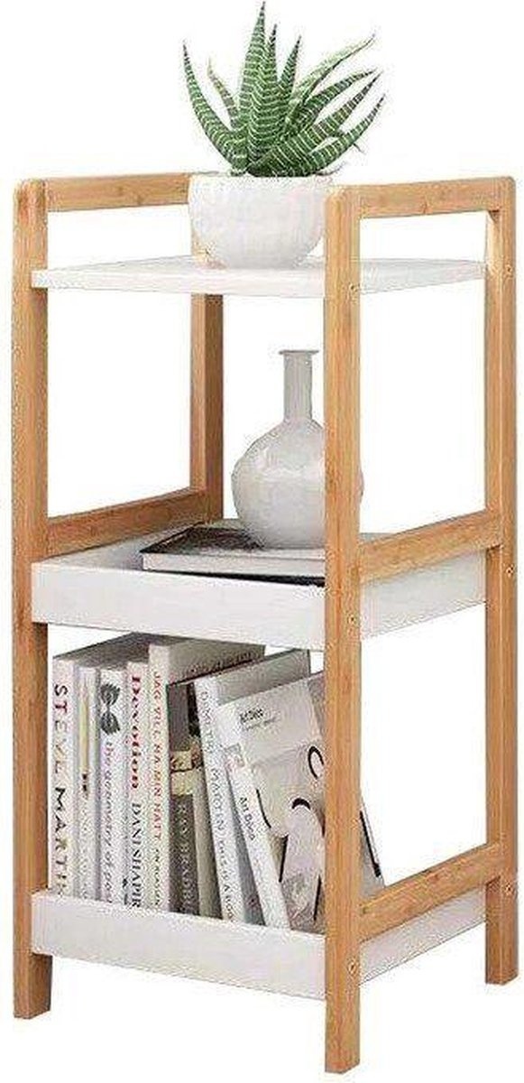 Boekenkast - nachtkastje - gangkast - wit