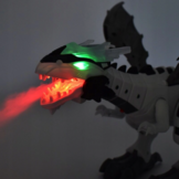 Draken speelgoed - met stoom, licht en geluid - 47x27x17,5 cm