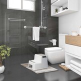 Opstapje - opstapkrukje - kinderkrukje - 2 stuks - wit