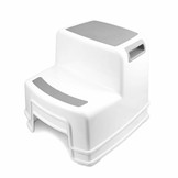 Opstapje - opstapkrukje - kinderkrukje - 2 stuks - wit