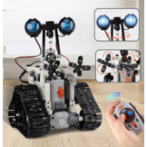 Robot speelgoed - RC - bouwpakket - 408 bouwstenen - 14x15x21cm