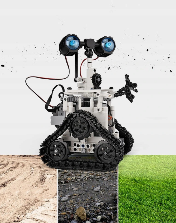 Robot speelgoed - RC - bouwpakket - 408 bouwstenen - 14x15x21cm