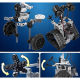 Robot speelgoed - RC - bouwpakket - 408 bouwstenen - 14x15x21cm
