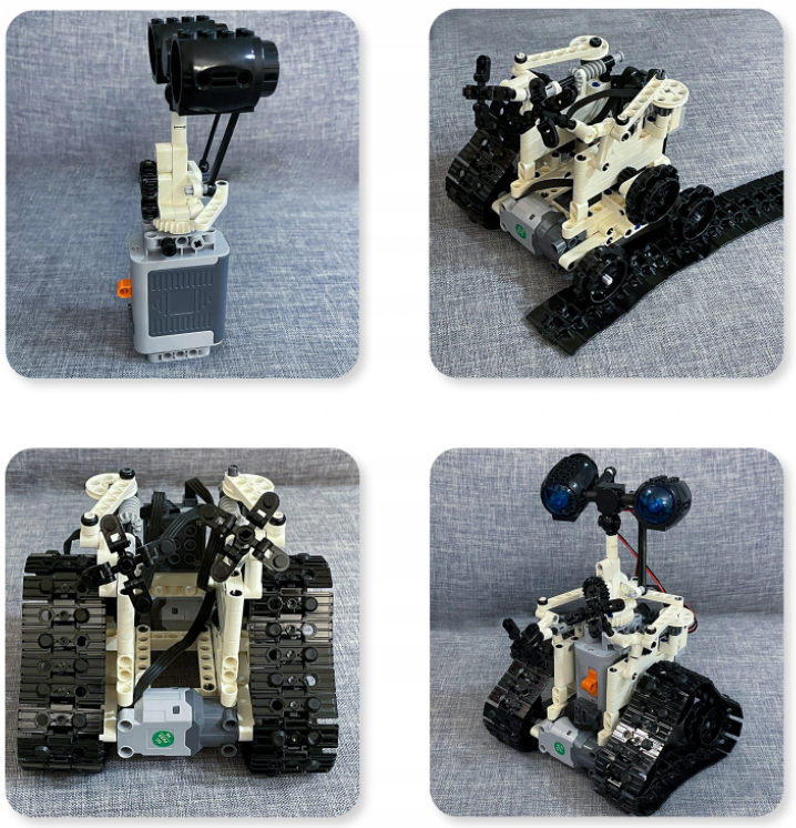 Robot speelgoed - RC - bouwpakket - 408 bouwstenen - 14x15x21cm