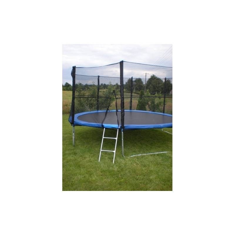 Viking Choice Trampoline 465 cm 15FT met net tot 150 kg blauw