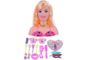 Make up pop - kaphoofd - opmaakpop - 23x10x23 cm