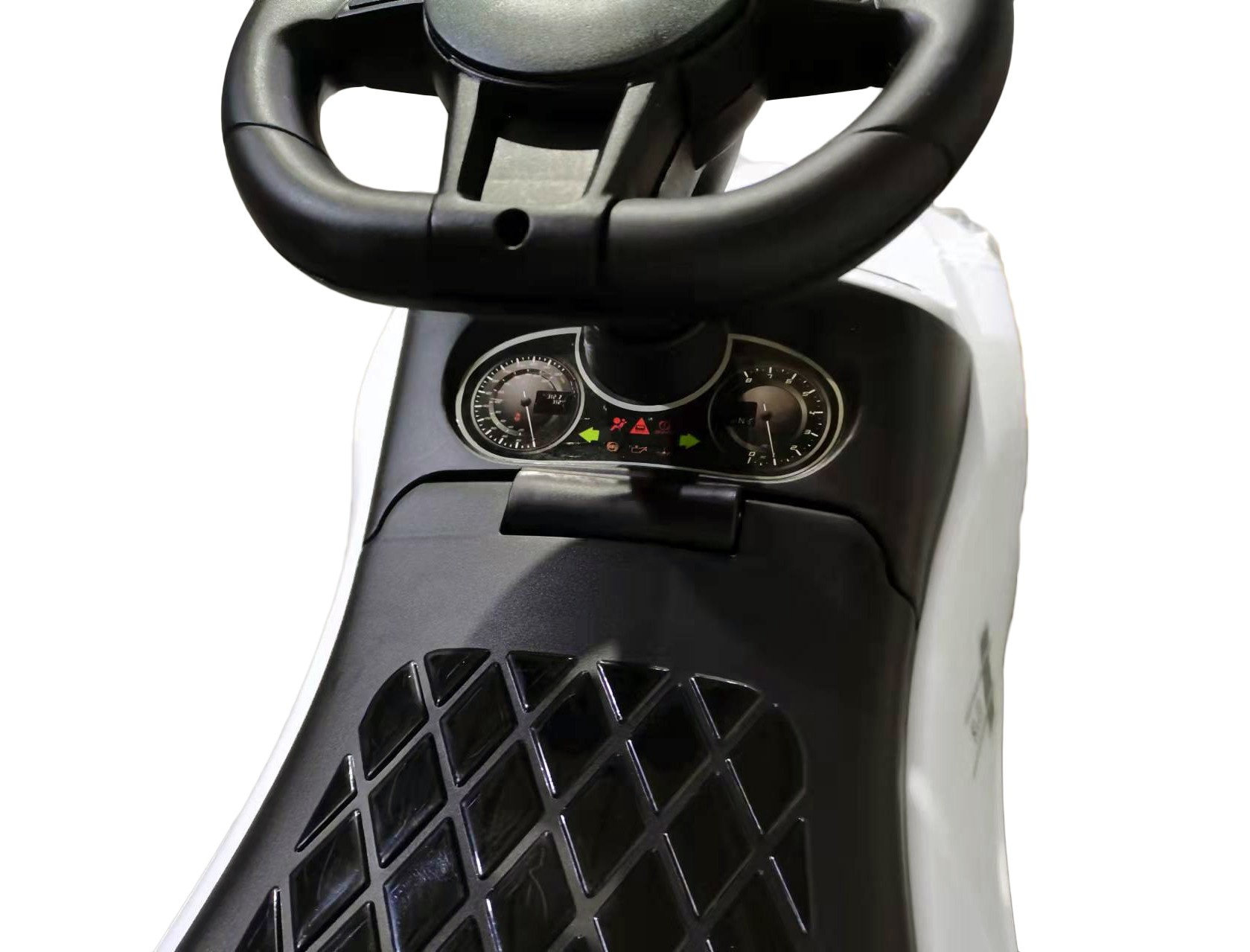 Viking Choice Loopauto met geluid 62x28x36 cm wit VCLifestyle