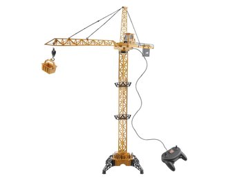 Hijskraan speelgoed - bestuurbare kraan - 128 cm