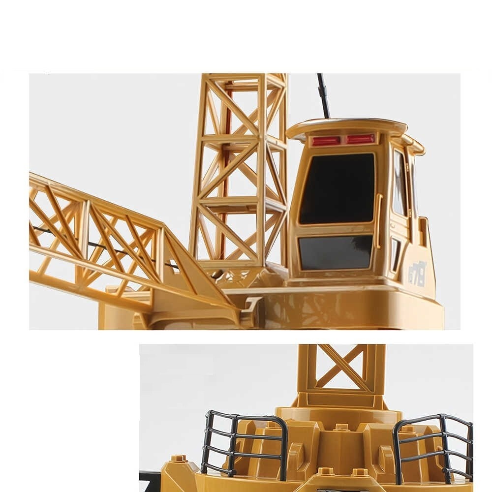 Hijskraan speelgoed - bestuurbare kraan - 128 cm