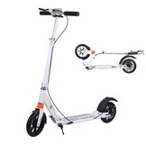 Step Urban - met schokbrekers & schijfremmen - tot 100 kg - wit