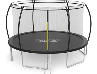 Trampoline met net - 490 cm - 16 FT - zwart - tot 150 kg