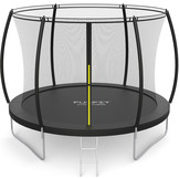 Trampoline met net - 312 cm - 10 FT - zwart - tot 120 kg