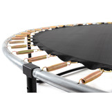 Trampoline met net - 374 cm - 12 FT - zwart - tot 150 kg