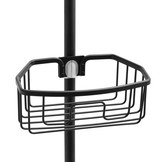 Telescopische doucherek - zwart - 3 niveaus