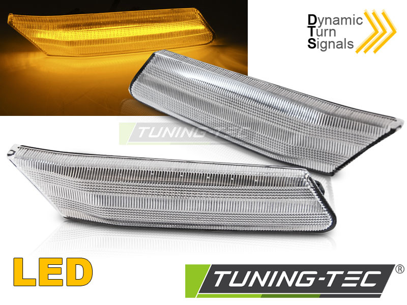 Zijkant knipperlichten PORSCHE 911 997 CARRERA 04-09 / BOXSTER 987 05-08 - WIT LED