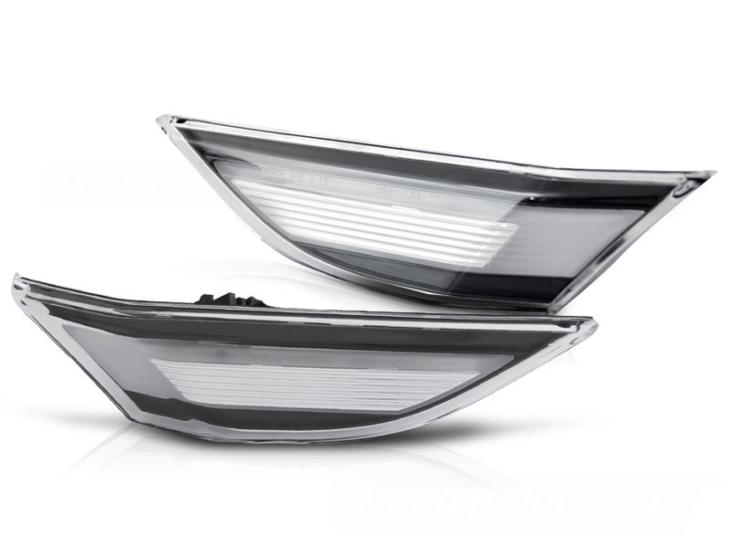 Zijkant knipperlichten geschikt voor PORSCHE 911 (991) CARRERA 11-15 - WIT LED